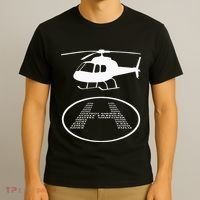 Funny Helicopter Phonetic Alphabet Pilot Aviation Pun Outfit T-Shirt thumb 3