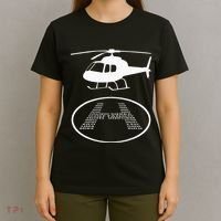 Funny Helicopter Phonetic Alphabet Pilot Aviation Pun Outfit T-Shirt thumb 4