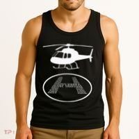 Funny Helicopter Phonetic Alphabet Pilot Aviation Pun Outfit Tank Top thumb 3