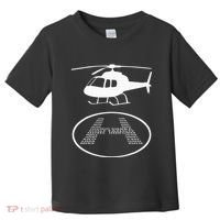 Funny Helicopter Phonetic Alphabet Pilot Aviation Pun Outfit Toddler T-Shirt thumb 0
