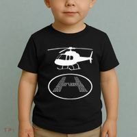 Funny Helicopter Phonetic Alphabet Pilot Aviation Pun Outfit Toddler T-Shirt thumb 2