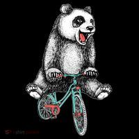 Funny Happy Panda On Bike Bicycle Coffee Mug thumb 5