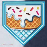 Funny Home Plate Drip Ice Cream Softball Baseball Sport-Tek Competitor United Soccer Jersey thumb 4