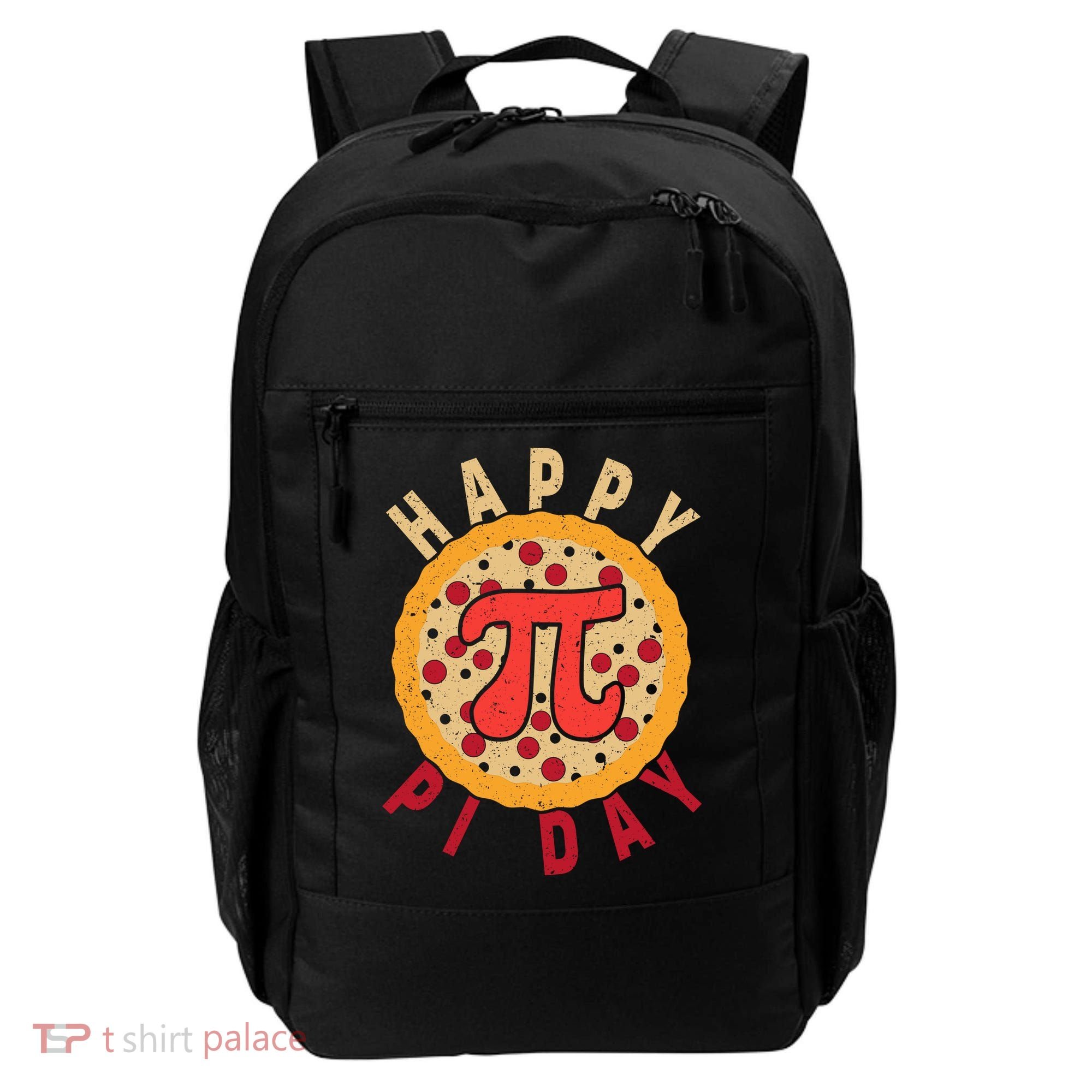 Funny Happy Pi Day Pizza Pie Backpack