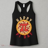 Funny Happy Pi Day Pizza Pie Women's Tank Top thumb 3
