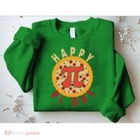 Funny Happy Pi Day Pizza Pie Sweatshirt thumb 2