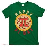 Funny Happy Pi Day Pizza Pie T-Shirt thumb 0