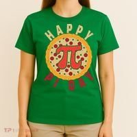 Funny Happy Pi Day Pizza Pie T-Shirt thumb 4