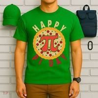 Funny Happy Pi Day Pizza Pie T-Shirt thumb 6