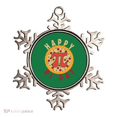 Funny Happy Pi Day Pizza Pie Ornament