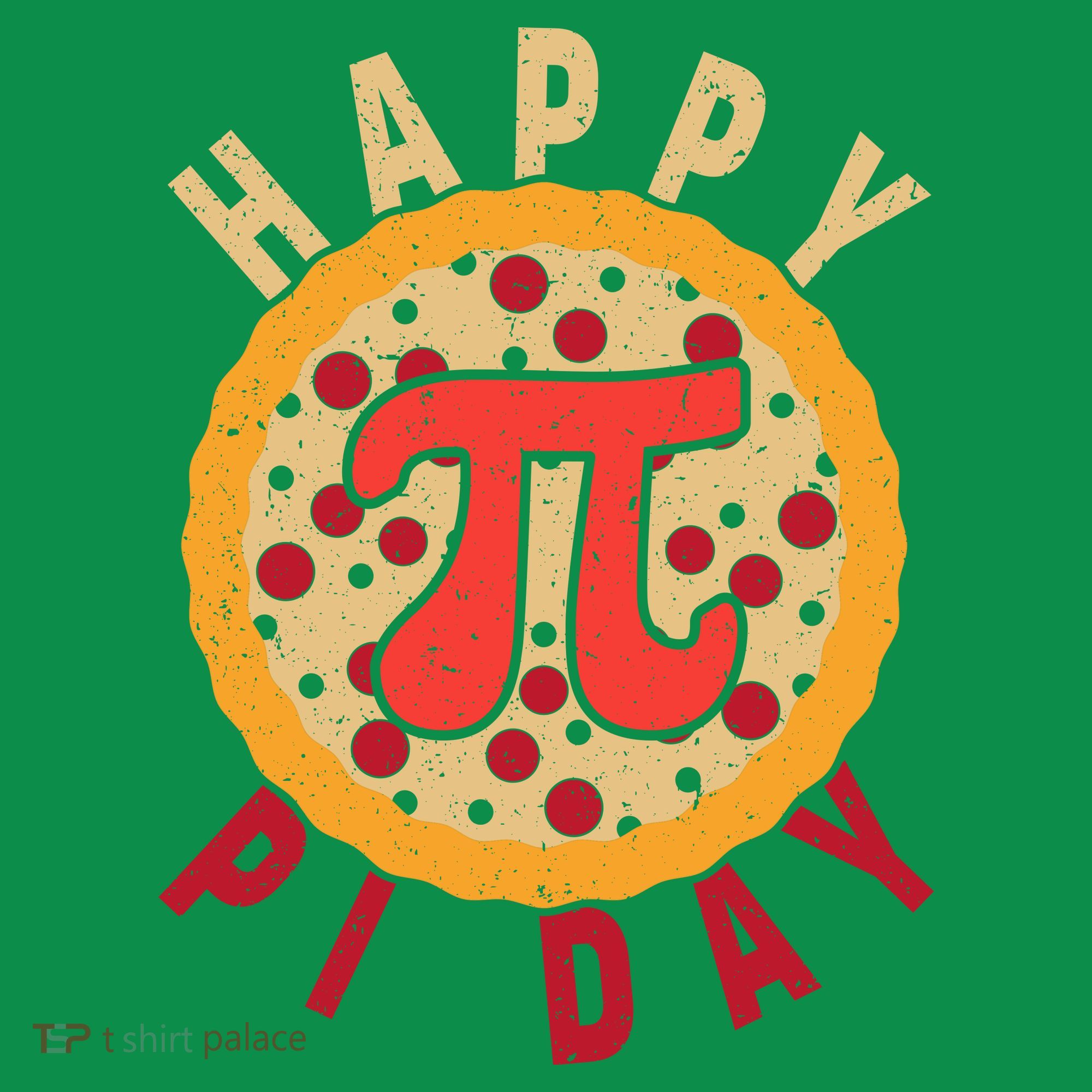 Funny Happy Pi Day Pizza Pie Toddler T-Shirt