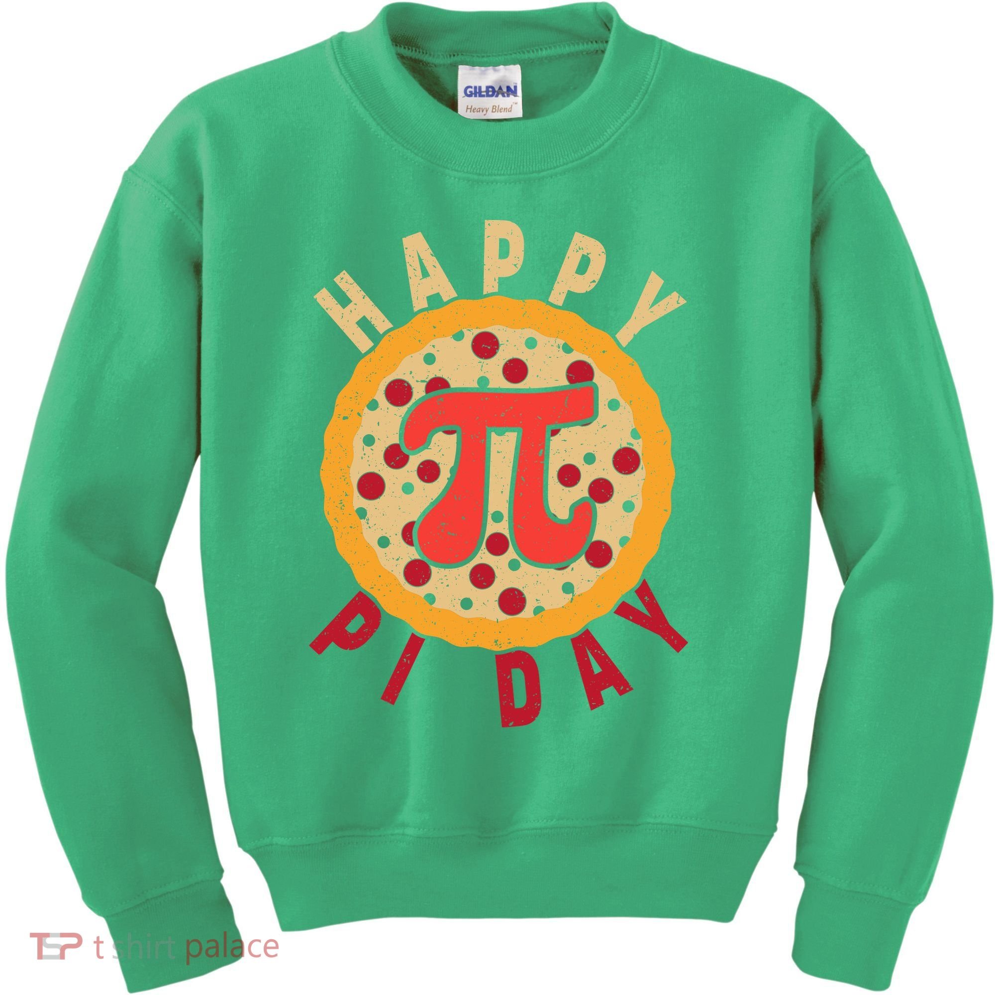 Funny Happy Pi Day Pizza Pie Kids Sweatshirt