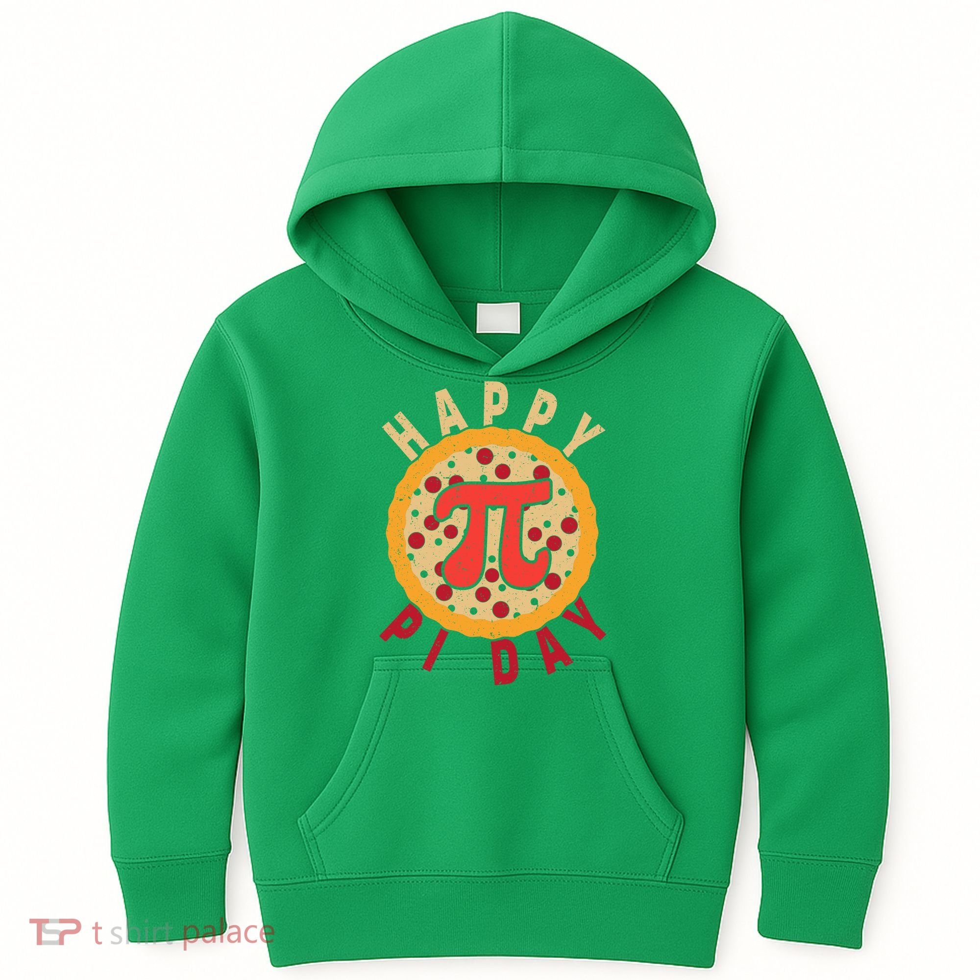 Funny Happy Pi Day Pizza Pie Kids Hoodie