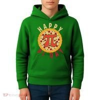 Funny Happy Pi Day Pizza Pie Kids Hoodie thumb 4
