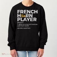 French Horn Player Definition Funny French Horn Women's Sweatshirt thumb 0