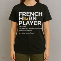 French Horn Player Definition Funny French Horn T-Shirt thumb 4