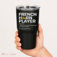 French Horn Player Definition Funny French Horn Tumbler thumb 2