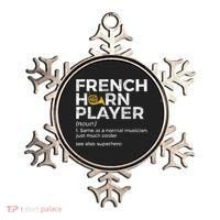 French Horn Player Definition Funny French Horn Ornament thumb 0