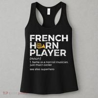 French Horn Player Definition Funny French Horn Women's Tank Top thumb 3