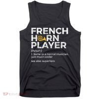 French Horn Player Definition Funny French Horn Tank Top thumb 0