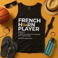 French Horn Player Definition Funny French Horn Tank Top thumb 4