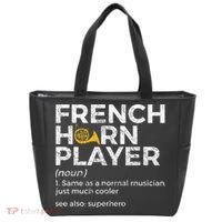 French Horn Player Definition Funny French Horn Tote Bag thumb 0