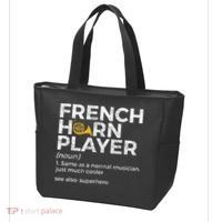 French Horn Player Definition Funny French Horn Tote Bag thumb 3