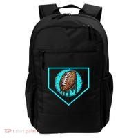 Football Home Plate Drip Ice Cream Football Backpack thumb 0