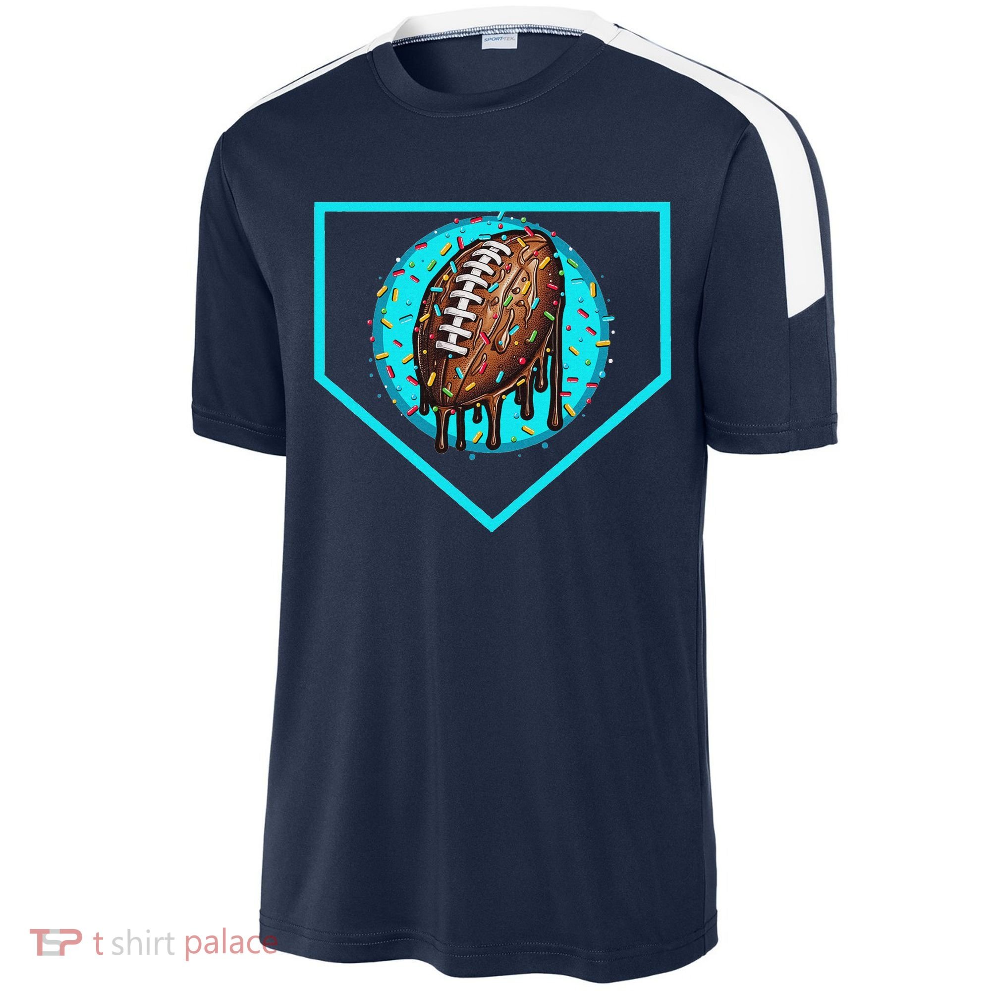 Football Home Plate Drip Ice Cream Football Sport-Tek Competitor United Soccer Jersey