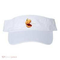 Funny Halloween Pumpkin Eating Ghost Visor thumb 0