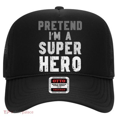 Funny Halloween Pretend I'm A Superhero Costume Hat