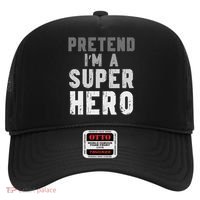 Funny Halloween Pretend I'm A Superhero Costume Hat thumb 0