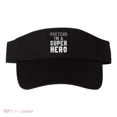 Funny Halloween Pretend I'm A Superhero Costume Visor