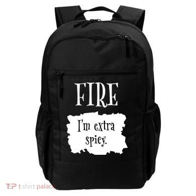 Fire Hot Packet Halloween Taco Im Extra Spicy Costume Backpack