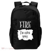 Fire Hot Packet Halloween Taco Im Extra Spicy Costume Backpack thumb 0