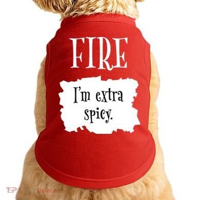 Fire Hot Packet Halloween Taco Im Extra Spicy Costume Doggie Tank