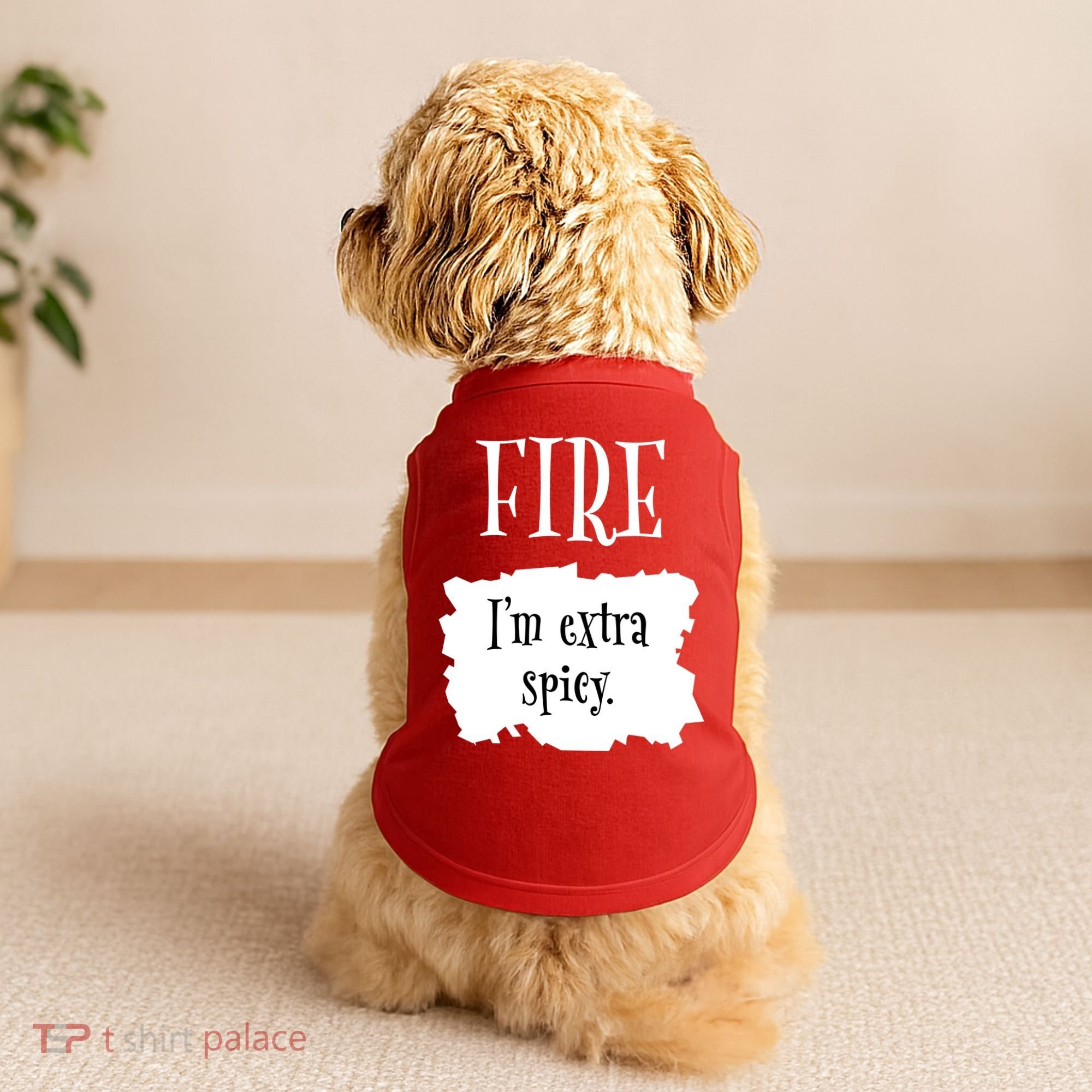 Fire Hot Packet Halloween Taco Im Extra Spicy Costume Doggie Tank