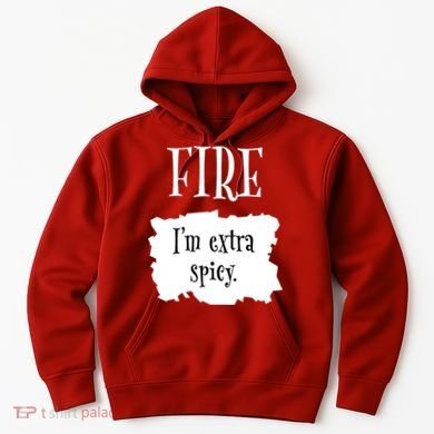 Fire Hot Packet Halloween Taco Im Extra Spicy Costume Hoodie
