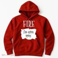 Fire Hot Packet Halloween Taco Im Extra Spicy Costume Hoodie thumb 0