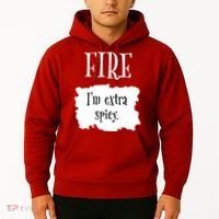 Fire Hot Packet Halloween Taco Im Extra Spicy Costume Hoodie thumb 2
