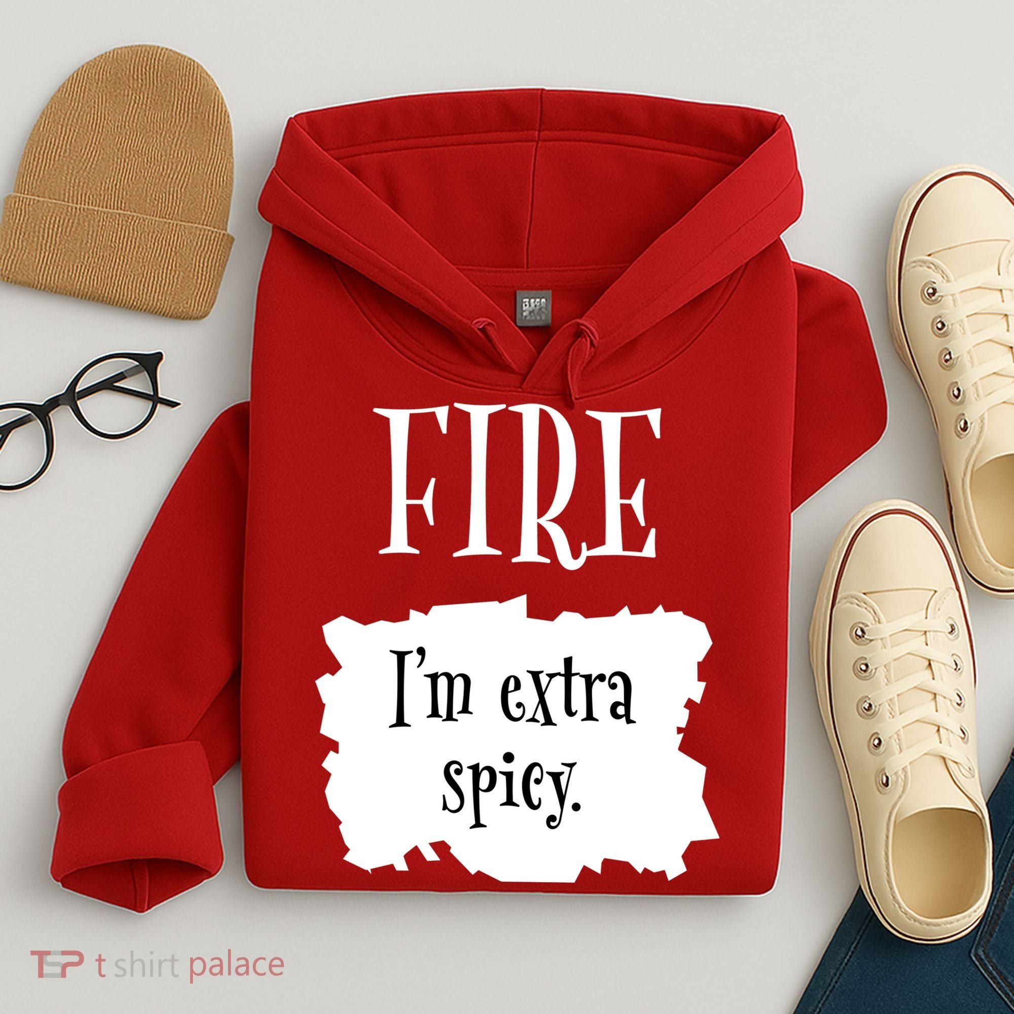 Fire Hot Packet Halloween Taco Im Extra Spicy Costume Hoodie
