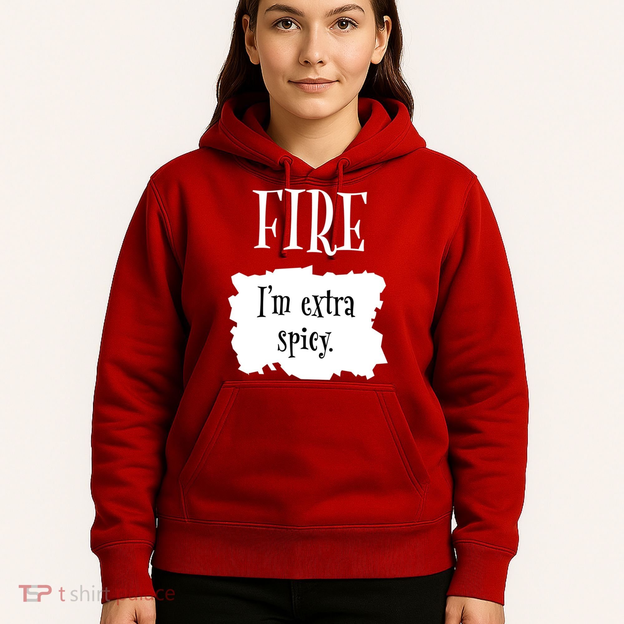 Fire Hot Packet Halloween Taco Im Extra Spicy Costume Hoodie