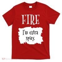 Fire Hot Packet Halloween Taco Im Extra Spicy Costume T-Shirt thumb 0