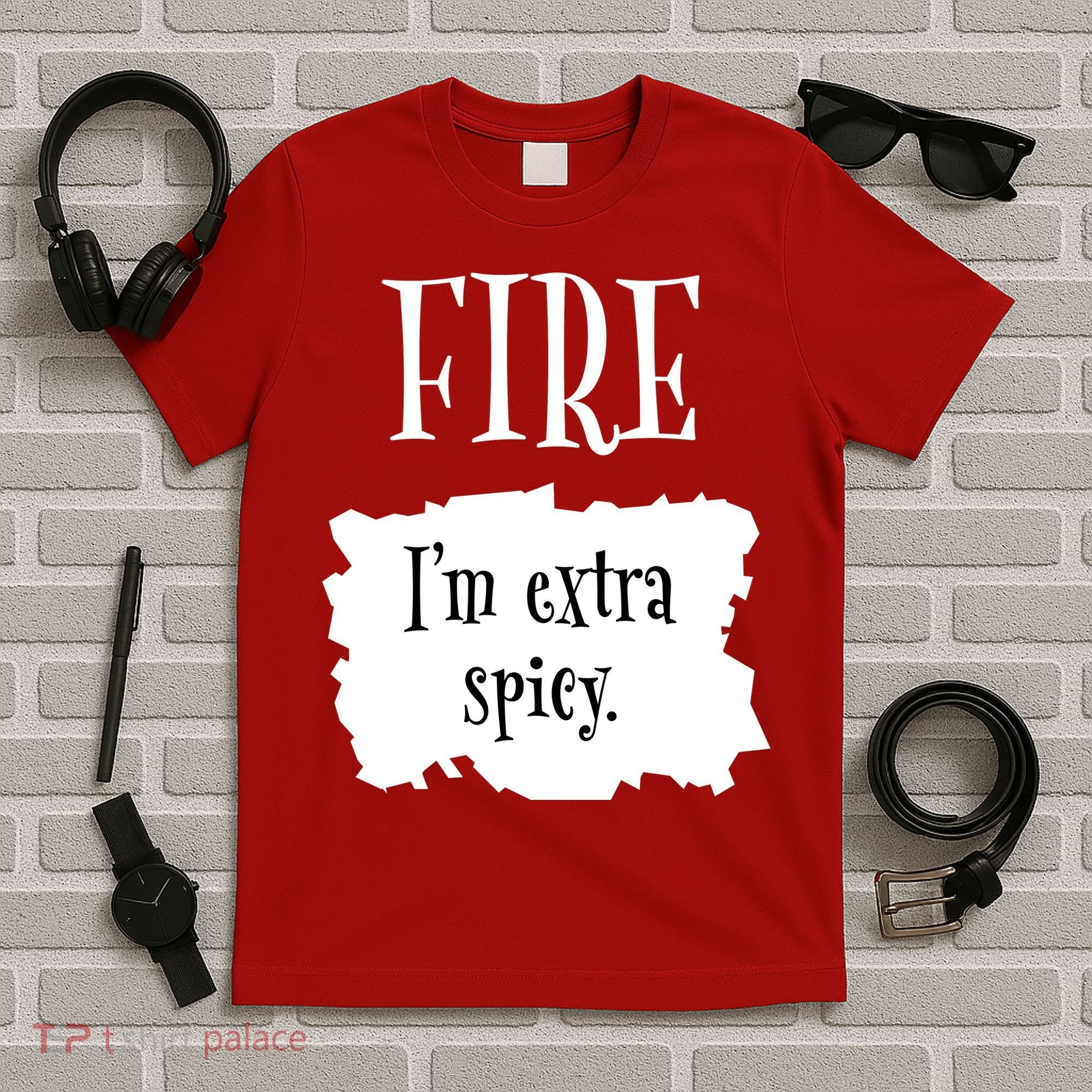 Fire Hot Packet Halloween Taco Im Extra Spicy Costume T-Shirt