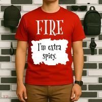 Fire Hot Packet Halloween Taco Im Extra Spicy Costume T-Shirt thumb 6