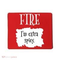 Fire Hot Packet Halloween Taco Im Extra Spicy Costume Mousepad thumb 0