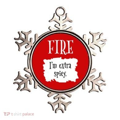 Fire Hot Packet Halloween Taco Im Extra Spicy Costume Ornament