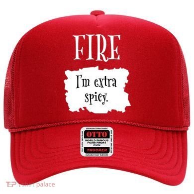 Fire Hot Packet Halloween Taco Im Extra Spicy Costume Hat