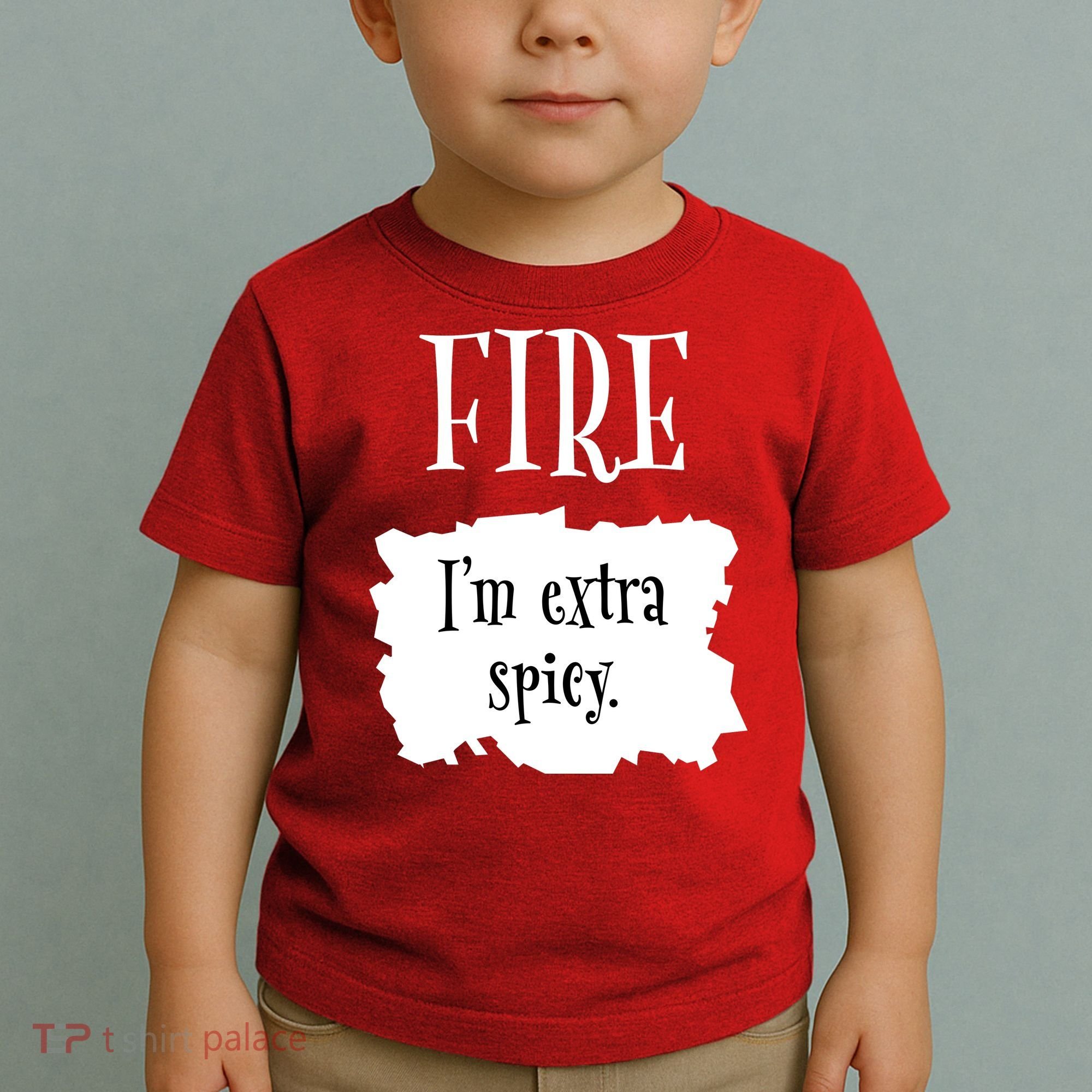 Fire Hot Packet Halloween Taco Im Extra Spicy Costume Toddler T-Shirt