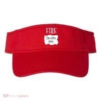 Fire Hot Packet Halloween Taco Im Extra Spicy Costume Visor thumb 0
